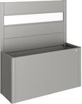 Biohort Sichtschutz zu Belvedere 150 1Stk mit Acrylglas Quarzgrau-Metallic