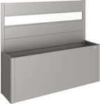 Biohort Sichtschutz zu Belvedere 200 1Stk mit Acrylglas Quarzgrau-Metallic