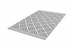 Jet-Line Outdoorteppich Austin Grau mit Geometrischen Mustern 120 x 180 cm