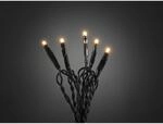 Konstsmide Micro LED Lichterkette 50 warmwei&szlig;e LEDs gr&uuml;nes Kabel innen