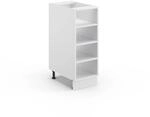 Vicco K&uuml;chenregal Fame-Line Offener K&uuml;chenschrank Wei&szlig;/Wei&szlig; 30 cm ohne