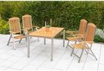 Merxx Keros Set 7-tlg. Gartentisch Ausziehbar 180/240 x 100 cm