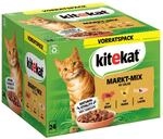 Kitekat Katzen-Nassfutter Marktmix 24 x 85 g