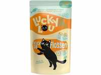 Lucky Lou Katzen-Nassfutter Lifestage Adult Geflügel & Forelle 125 g