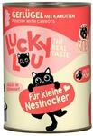 Lucky Lou Katzen-Nassfutter Lifestage Kitten Gefl&uuml;gel 400 g