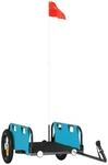 vidaXL Fahrradanh&auml;nger Blau Oxford-Gewebe und Eisen 94163