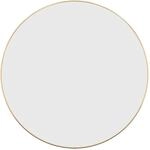 vidaXL Wandspiegel Golden &Oslash; 60 cm Rund 348182