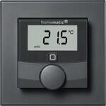 HmIP Wandthermostat mit Luftfeuchtigkeitssensor Anthrazit