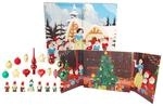 Krebs Glas Lauscha Baumschmuck Schneewittchen Adventskalender Mehrfarbig 12cm