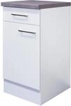 Flex-Well Exclusiv K&uuml;chen-Unterschrank Joelina 40 cm Wei&szlig;