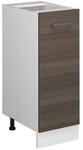 Vicco Apothekerschrank R-Line Medizinschrank f&uuml;r die K&uuml;che Grau/Wei&szlig; 30 cm ohne