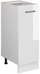 Vicco Apothekerschrank R-Line Wei&szlig; Hochglanz/Wei&szlig; 30 cm ohne Arbeitsplatte