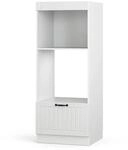 Vicco Mikrowellenschrank Fame-Line K&uuml;chenregal f&uuml;r die Mikrowelle Wei&szlig;