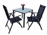 VCM Gartenm&ouml;bel-Set Miami Anthrazit