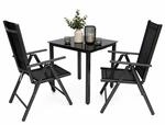 VCM Gartenm&ouml;bel-Set Miami Anthrazit
