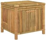 vidaXL Gartentruhe 60x52x55 cm Bambus