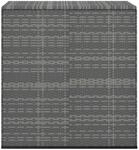 vidaXL Garten-Kissenbox PE Rattan 100x49x103,5 cm Grau