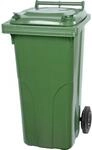 PROREGAL M&uuml;lltonne Mgb 120 Liter HDPE-Kunststoff Gr&uuml;n