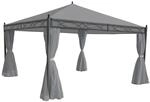 MCW Pergola Calpe Hellgrau 4x4m