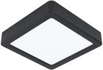 Eglo LED-Aufbauleuchte Fueva 5 Schwarz-Wei&szlig; 16 cm x 16 cm, 12 W