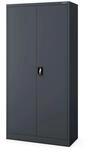 Jan Nowak Metallschrank Aktenschrank 90x185x40 cm mit Zylinderschloss und 4