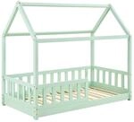 Juskys Kinderbett Marli 80 x 160 cm Mint