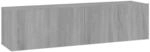 vidaXL TV-Wandschrank Grau Sonoma 120x30x30 cm Holzwerkstoff