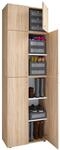 VCM Schuhschrank Lona Sonoma-Eiche