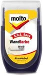 Molto Wandfarbe S.O.S. Easy 30 ml Wei&szlig;-Matt