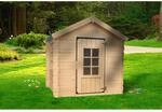 Timbela Kinderspielhaus aus Holz M570Z-1 1 m&sup2; ohne Boden Dachfarbe Gr&uuml;n