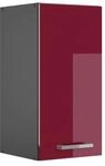 Vicco H&auml;ngeschrank R-Line H&auml;ngender K&uuml;chenschrank Bordeaux Hochglanz/Anthrazit 30