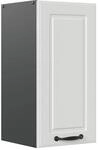 Vicco H&auml;ngeschrank R-Line H&auml;ngender K&uuml;chenschrank Wei&szlig; Landhaus/Anthrazit 30 cm