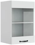 Vicco K&uuml;chenglasschrank R-Line Glash&auml;ngeschrank Wei&szlig; Landhaus/Wei&szlig; 40 cm