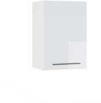 Vicco H&auml;ngeschrank Fame-Line H&auml;ngender K&uuml;chenschrank Wei&szlig; Hochglanz/Wei&szlig; 50 cm