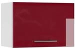 Vicco H&auml;ngeschrank Fame-Line H&auml;ngender K&uuml;chenschrank Bordeaux Hochglanz/Wei&szlig; 60