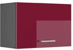 Vicco H&auml;ngeschrank R-Line H&auml;ngender K&uuml;chenschrank Bordeaux Hochglanz/Anthrazit 60