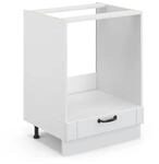 Vicco Herdumbauschrank Fame-Line Wei&szlig; Landhaus/Wei&szlig; 60 cm ohne Arbeitsplatte