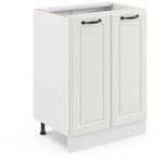 Vicco K&uuml;chenunterschrank R-Line Wei&szlig; Landhaus/Wei&szlig; 60 cm ohne Arbeitsplatte