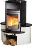 Hark Avenso GT ECOplus Kaminofen Ofenkacheln Meteorschwarz 8 kW mit Automatik