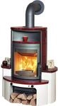 Hark Avenso GT ECOplus Kaminofen Ofenkacheln Bordeauxrot 8 kW mit Automatik