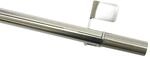 Gardinia Klemmstange Press&Go Zylinder &Oslash; 8/10 mm Edelstahloptik 50 cm - 80 cm