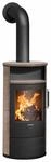 Justus Island 5 2.0 Kaminofen Keramik Schwarz-Grappa 5 kW