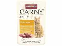 Carny Katzen-Nassfutter Adult Rind und Huhn 85 g