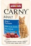Carny Katzen-Nassfutter Adult Rind und Perlhuhn 85 g