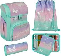 EasyStart BUFI8256, Scooli EasyStart Schulranzen-Set 5tlg Butterfly Wishes