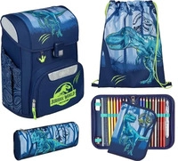EasyStart JUSU8256, Scooli EasyStart Schulranzen-Set 5tlg Jurassic World