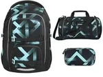 coocazoo PORTER Schulrucksack-Set 3tlg