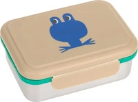 Edelstahl Brotdose 12100291019, L&Auml;SSIG Edelstahl Brotdose Happy Trails Frog