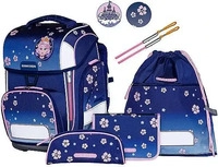 Ergolite 9tlg 78526-070, Ergolite 9tlg Schneiders Ergolite Schulranzen-Set 9tlg Blue