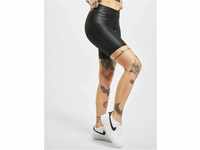 Urban Classics Ladies Synthetic Leather Cycle Short